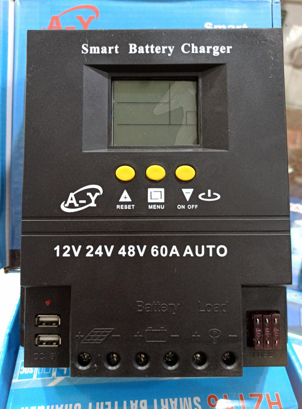 MPPT کنترل شارژر سولر 60 آمپر